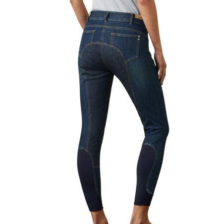 Pantalon équitation jean femme