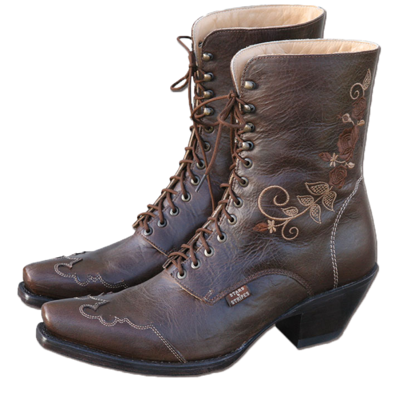 Bottines à lacets Rosie Brown