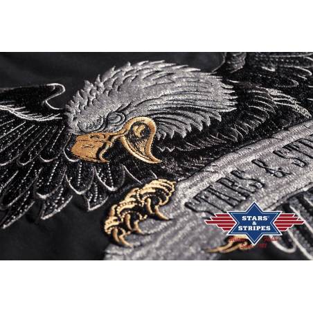 Chemise western Black Eagle