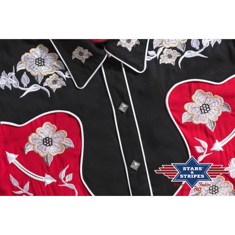 Chemise western Lynn Red