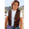 Gilet cuir Alamo