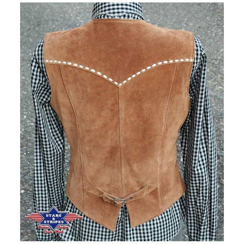 Gilet daim Savannah