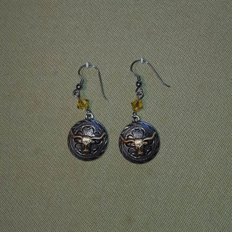 Boucles d'oreilles Skull