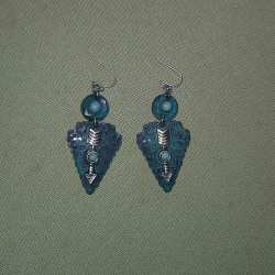 Boucles d'oreilles pointe de flèche