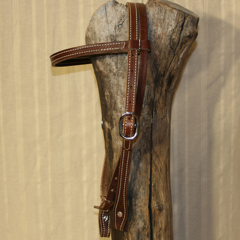 Bridon western cuir harness