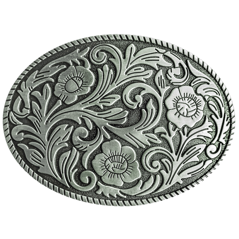Boucle de ceinture fleur