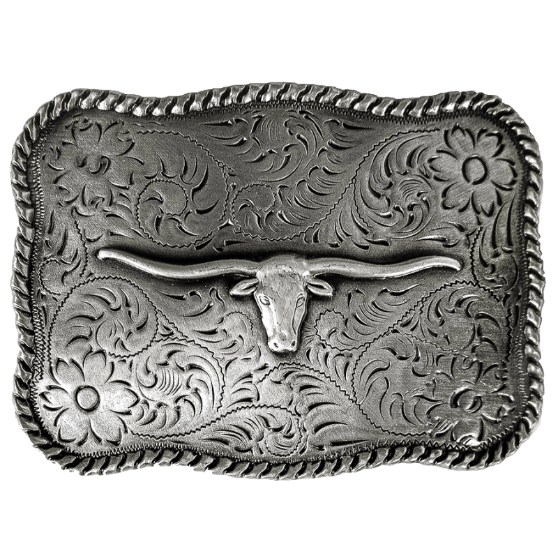 Boucle de ceinture longhorn