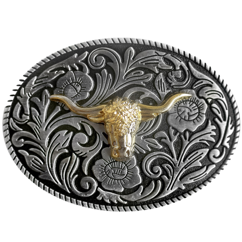 Boucle de ceinture longhorn