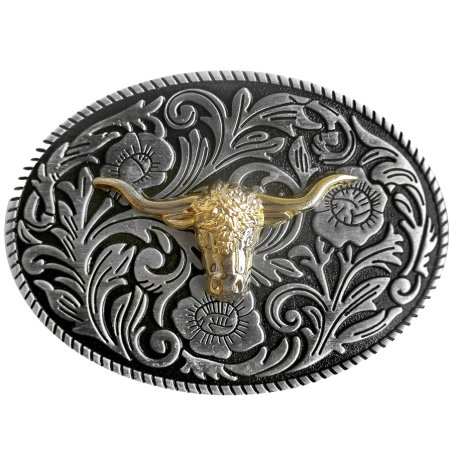 Boucle de ceinture longhorn