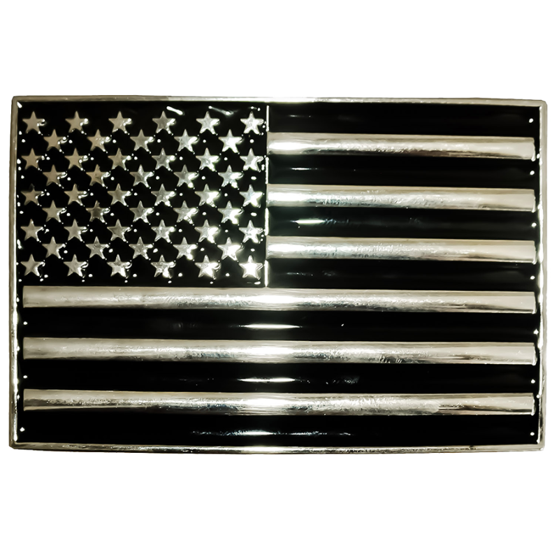 Boucle de ceinture drapeau US