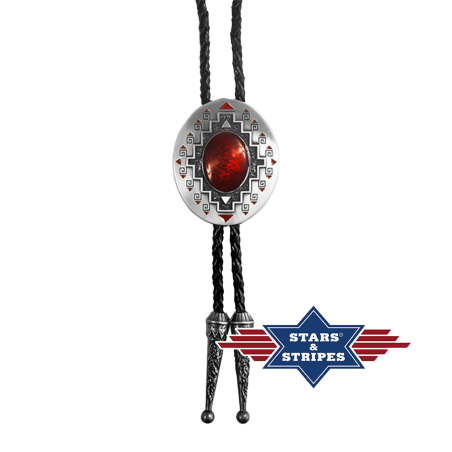 Bolo tie rouge