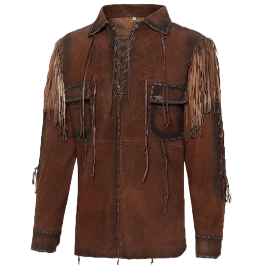 Costume chaps de cowboy vachette enfant