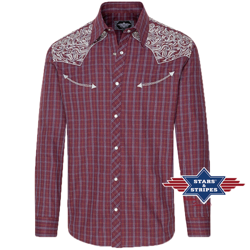 Chemise western carreaux Carlos