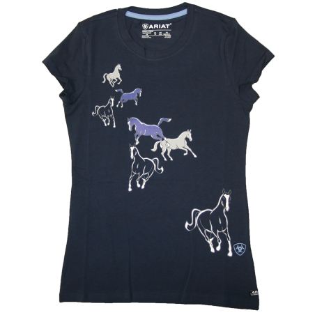 T-shirt Ariat Navy Eclipse