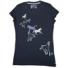 T-shirt Ariat Navy Eclipse