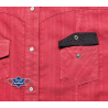 Chemise western Malina Red