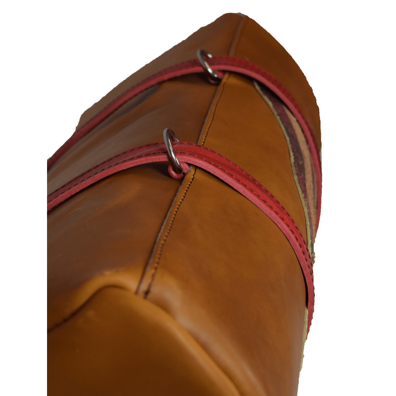 Charvin de randonnée cuir US flag