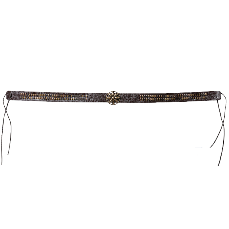 Tour de chapeau cuir