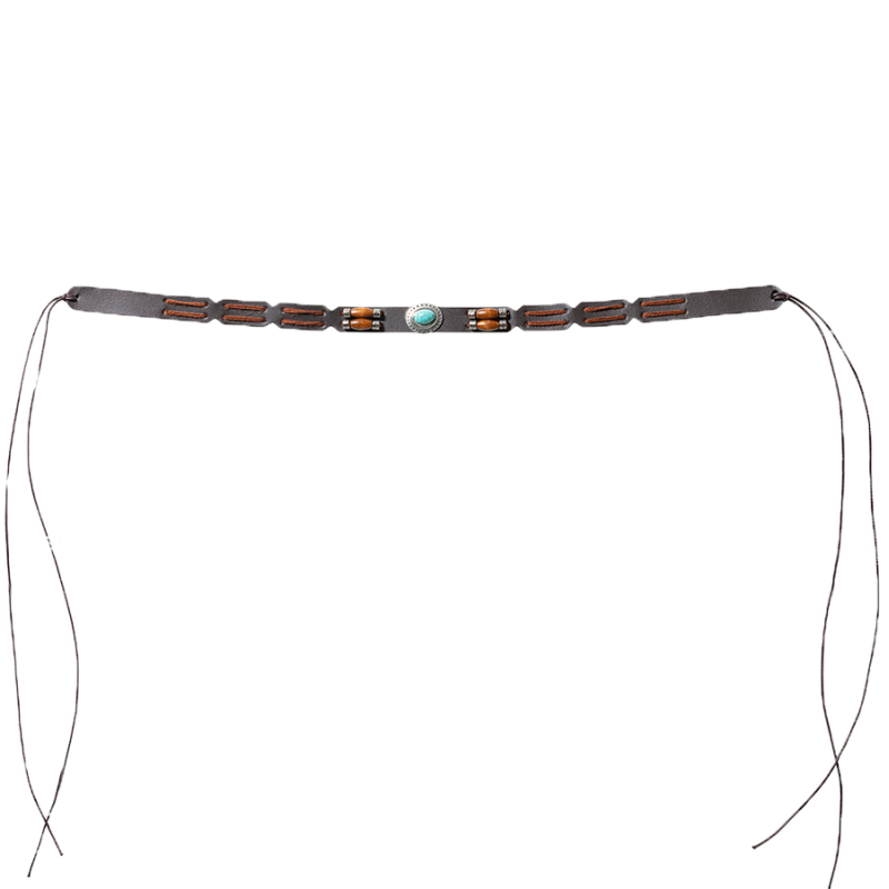 Tour de chapeau cuir