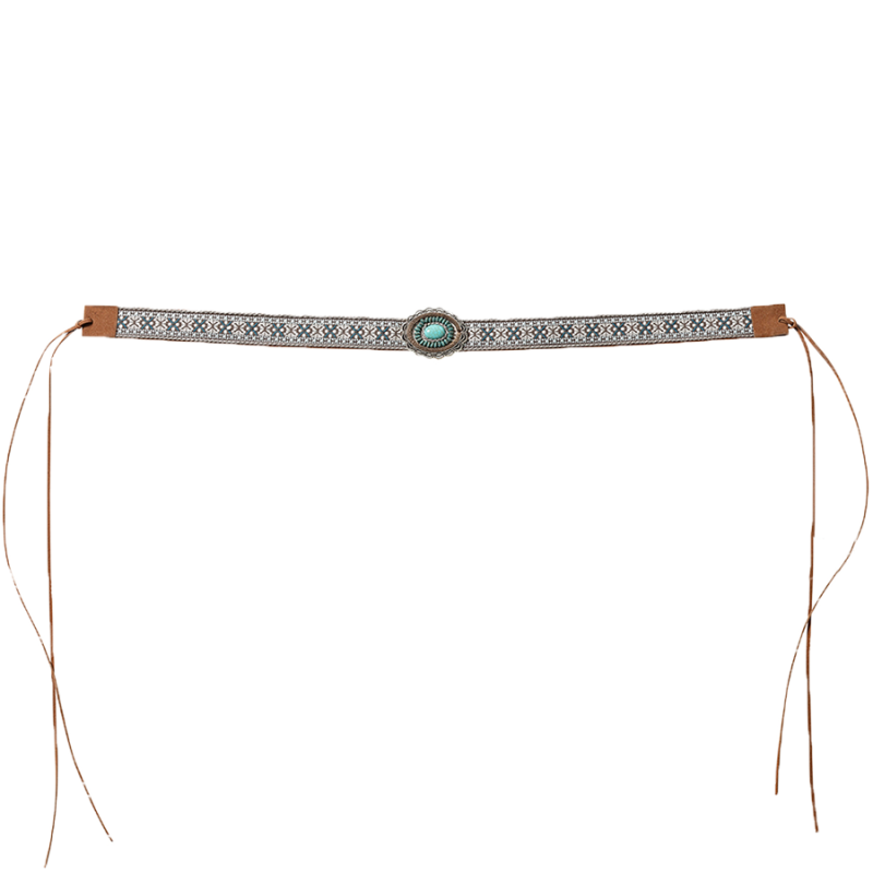 Tour de chapeau cuir