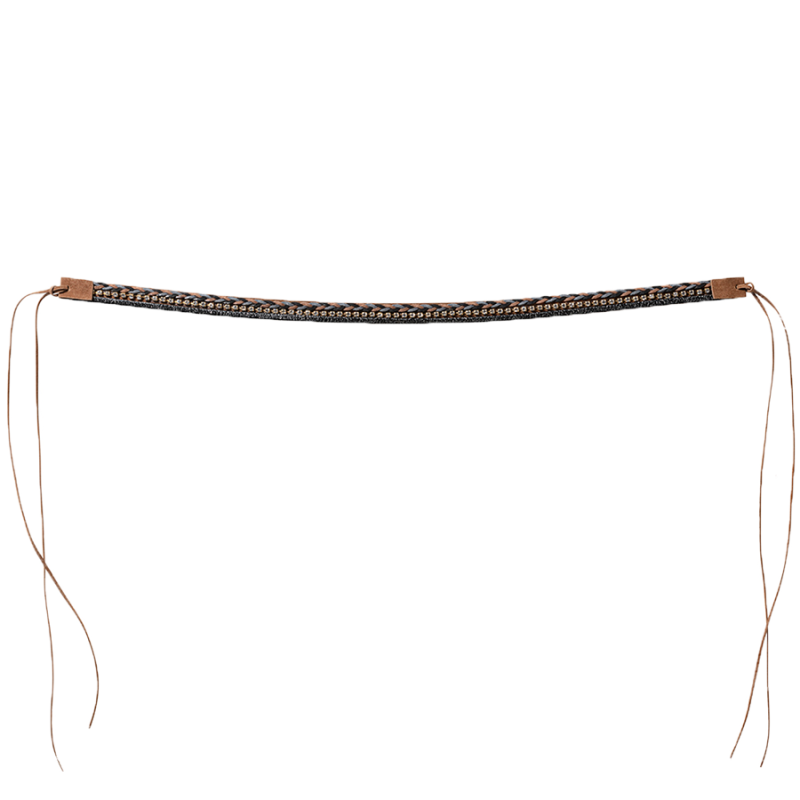 Tour de chapeau cuir