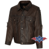 Blouson cuir Rowdy