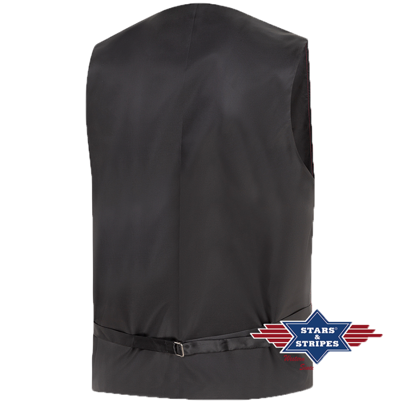 Gilet Old West King Red
