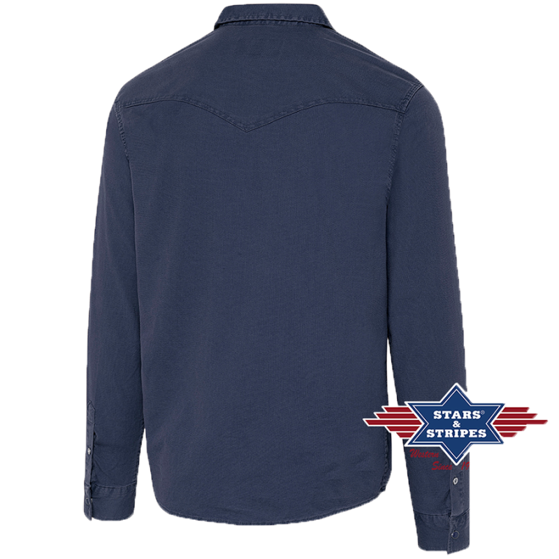Chemise western Daniel Blue