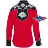 Chemise western Lynn Red