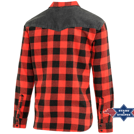 Chemise western Lumberjack Red