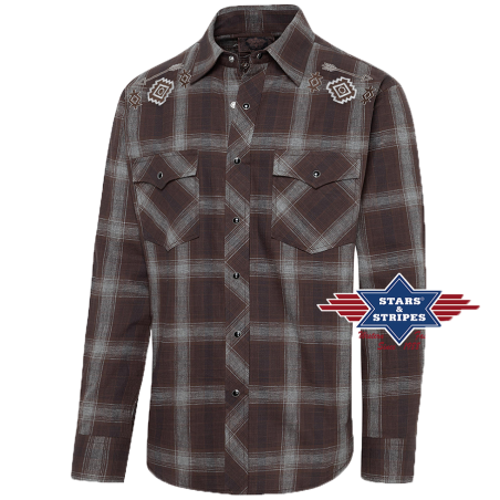 Chemise western William