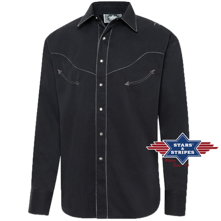 Chemise western Black Eagle