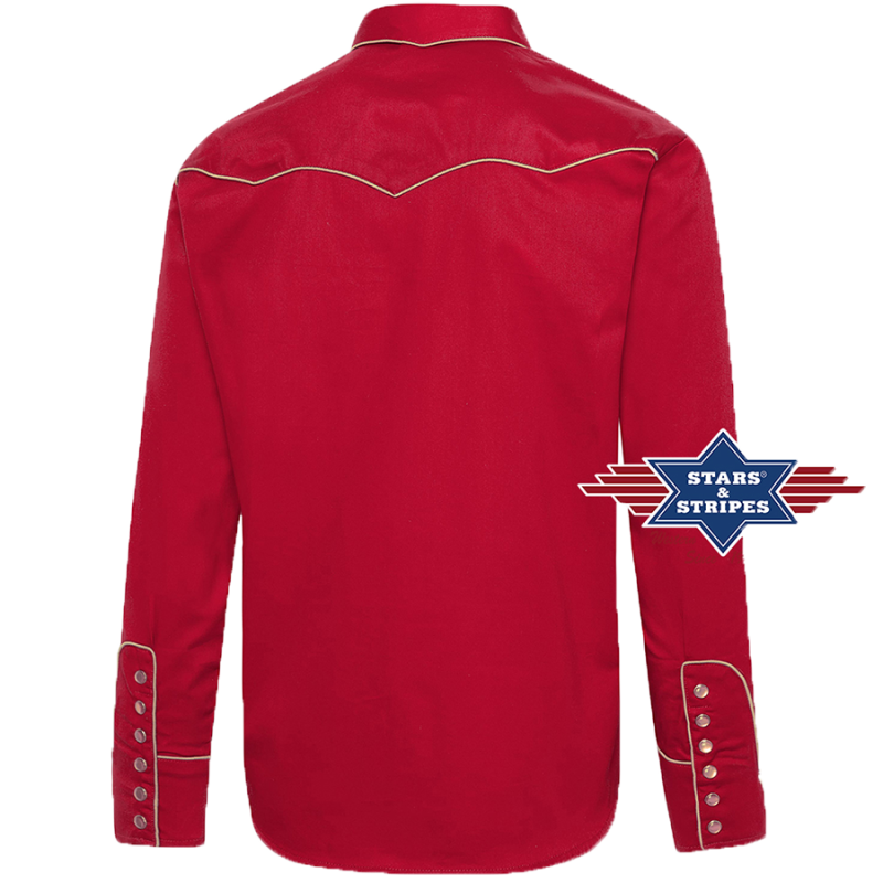 Chemise western Jack Red