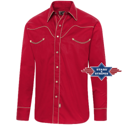 Chemise western Jack Red