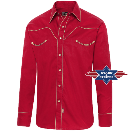 Chemise western Jack Red