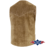 Gilet daim Alabama Beige