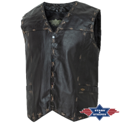 Gilet cuir Hondo