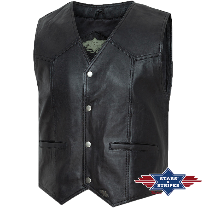 Gilet cuir Jason