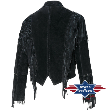 Veste daim Brianna Black