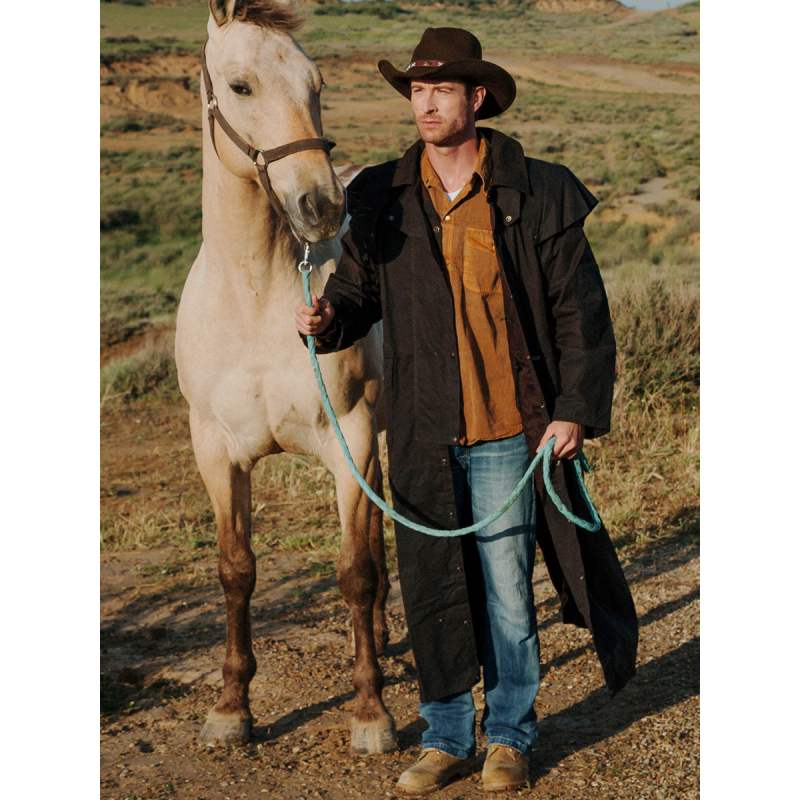 Cache-poussière 3-en-1 coton huilé Longrider