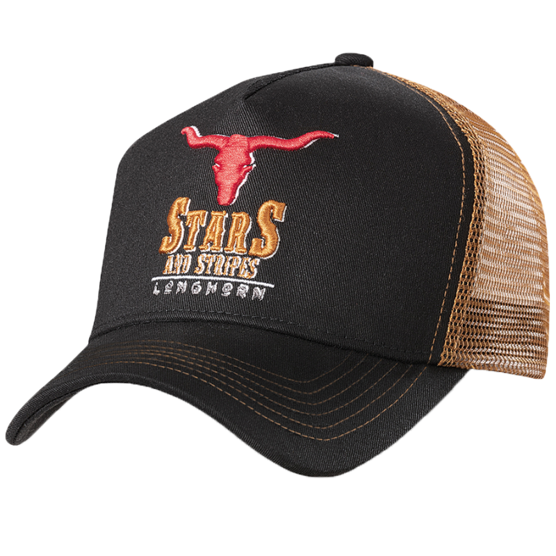 Casquette Longhorn Black