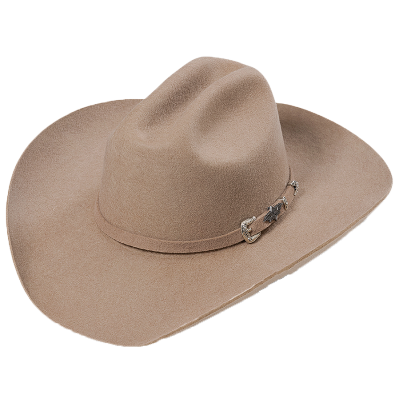 Chapeau feutre Houston Sand