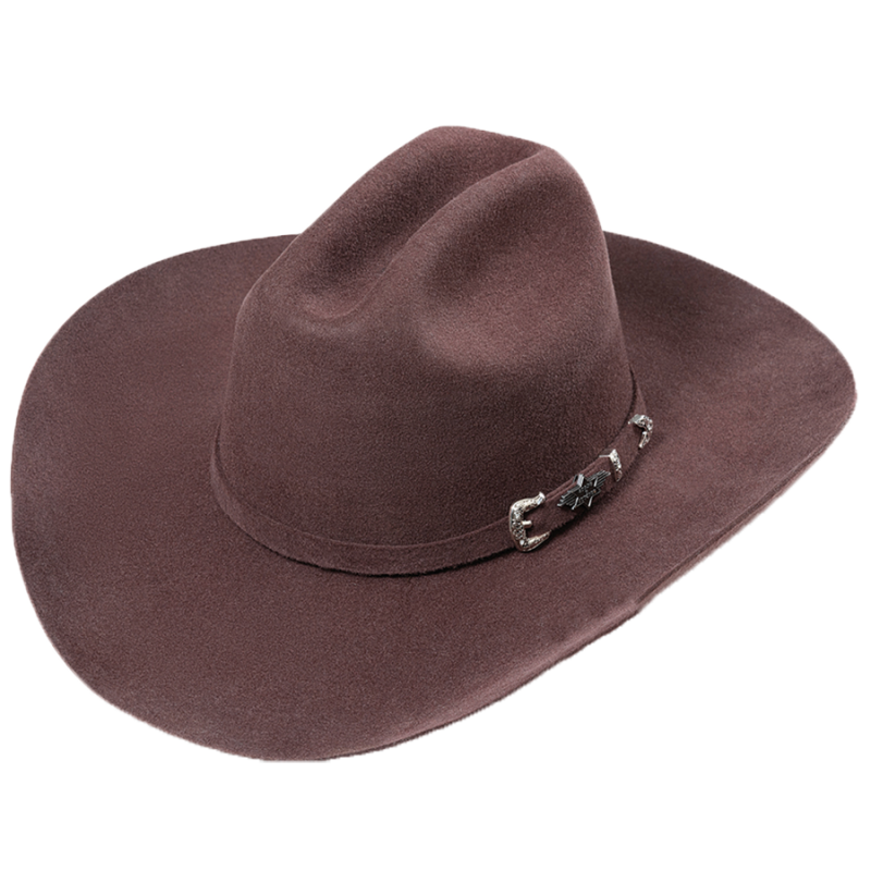 Chapeau feutre Houston Brown