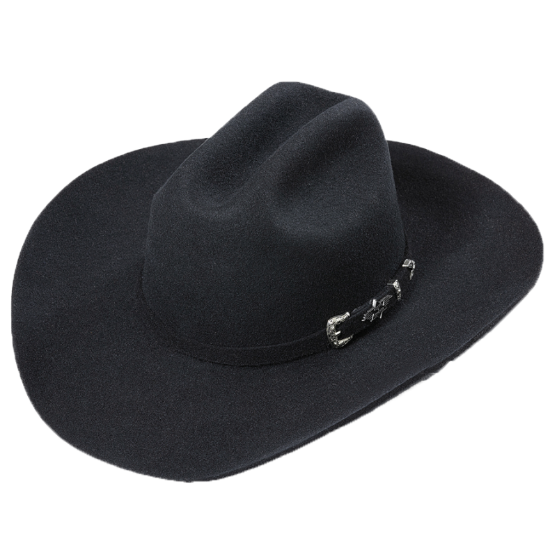 Chapeau feutre Houston Black