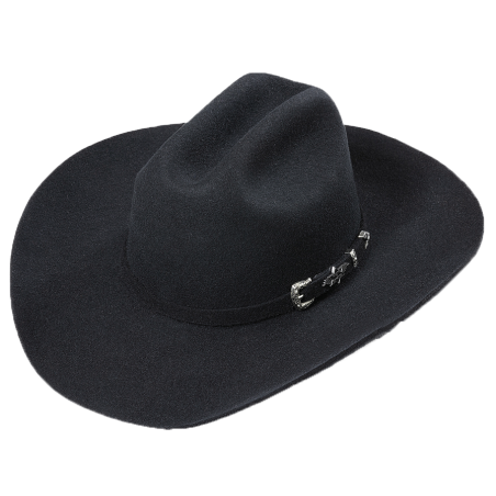 Chapeau feutre Houston Black