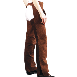Chaps daim sans franges