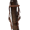 Bridon western cuir huilé