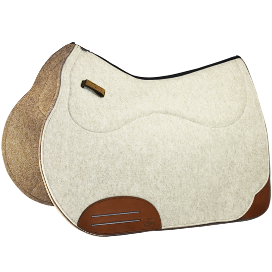Tapis De Selle En Feutre Klassy Cowgirl – Couleur Sarcelle D Cor Floral Et 472366