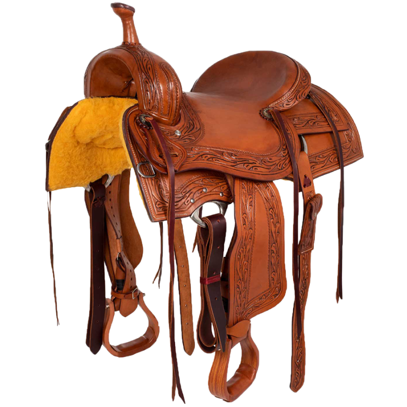 Selles de cheval indiennes - Cuir de haute qualité et durable
