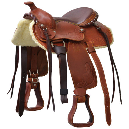 Selle western poney